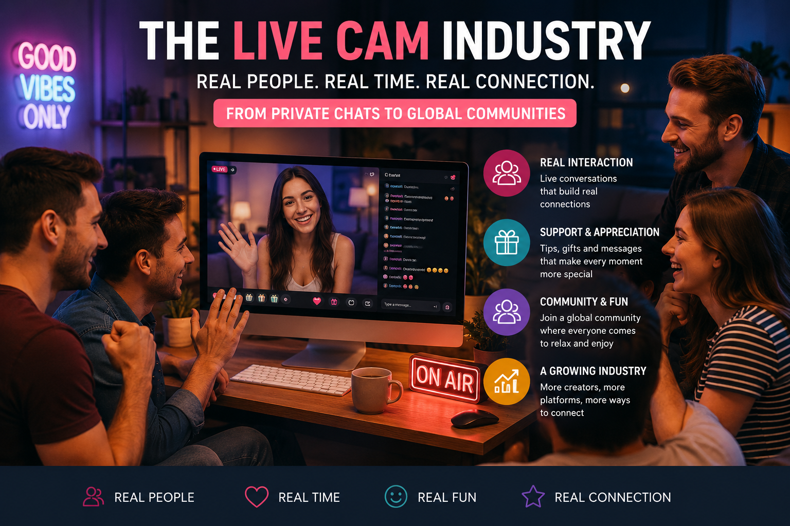 Live Sex industry changes