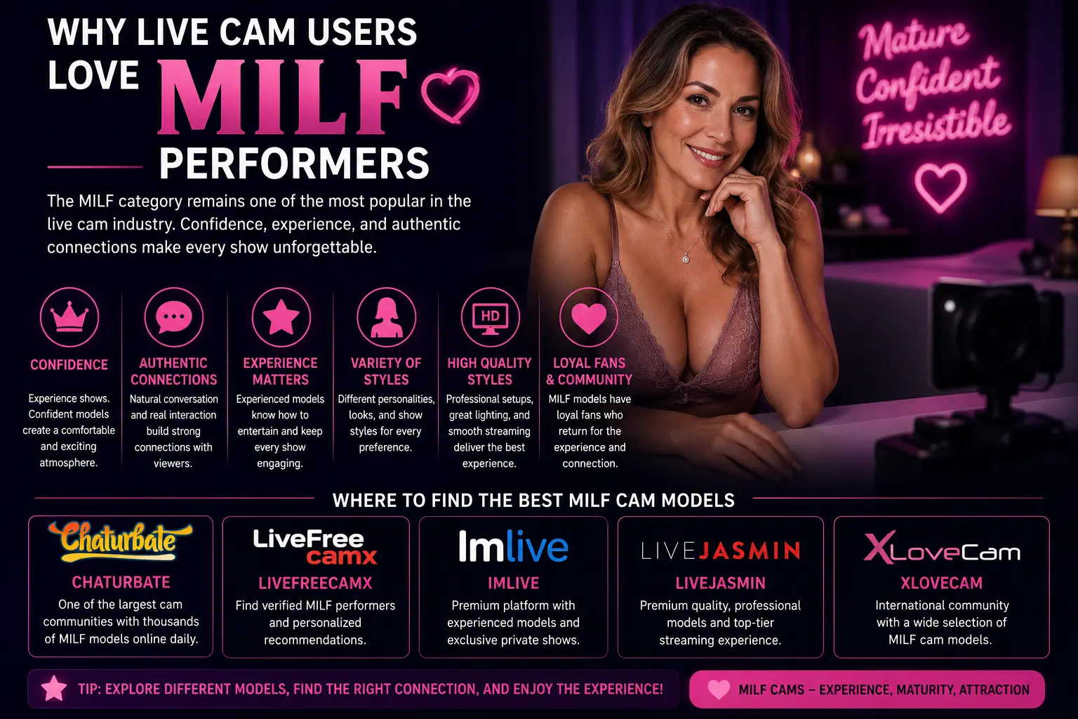 The best of milf webcam sex