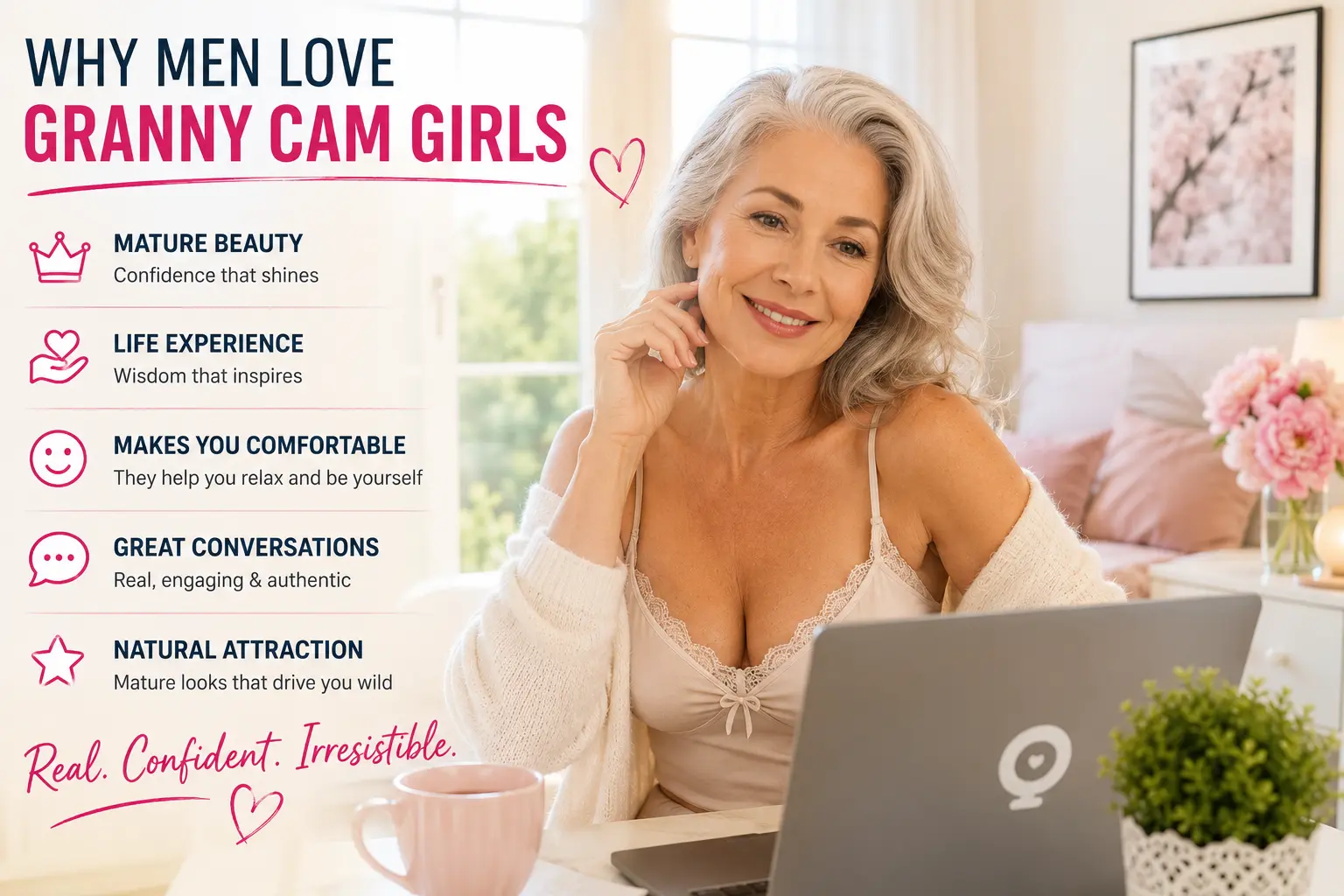 Granny cam girls and cam sex expained